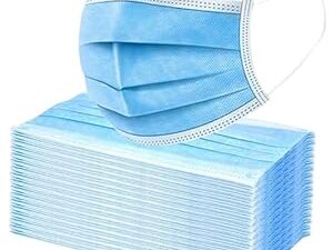 UPYOG [Pack of 100] Single Use Disposable Blue Face Mask